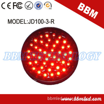 Dia. 100mm R/Y/G LED Traffic Light Modules Without Lens